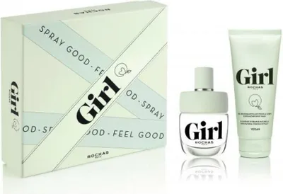 Image de Rochas Girl Eau De Toilette Spray 60ml Set 2 articles