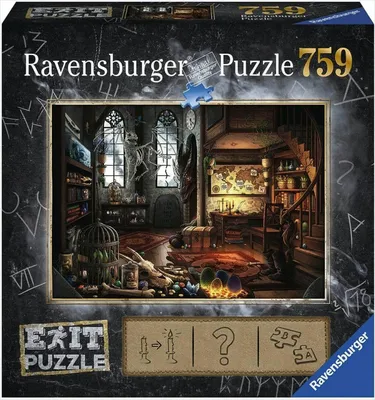 Produktbild von Ravensburger 19954 Puzzle Im Drachenlabor 759 Teile 19954