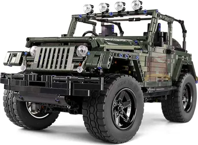 Produktbild von Mould King 13124 – Offroad-Geländewagen Static Version mit 2.096 Teilen