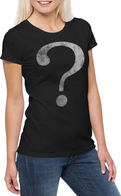 Produktbild von Urban Backwoods Questionmark, Damen T-Shirt, Farbe: Schwarz, Größe: 3XL