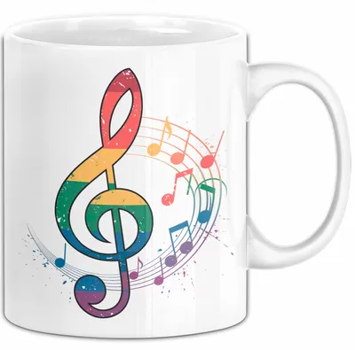 Produktbild von Musikliebhaber Musiker Tasse Geschenk Lustige Geschenkidee Spruch (Weiß)