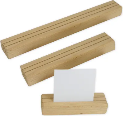 Produktbild von TimeTEX Setzleiste aus Buchenholz, 25 cm