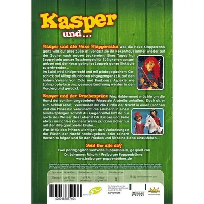 Produktbild von Kasper und die Hexe Klapperzahn & der Drachenprinz