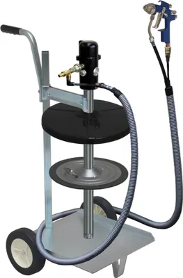 Produktbild von pneuMATO 55 - LubeJet, fahrbar für 50 kg