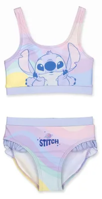 Produktbild von Stitch Bikini für Mädchen – Disney Kinderbikini für Strand, Pool und Sommer, sch