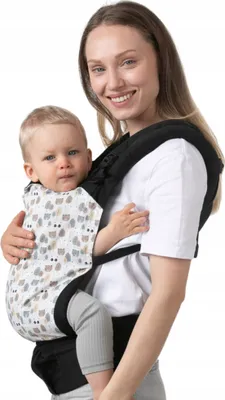 Obrázok produktu pre Detské nosítko Ergonomické mestské nosidlo na chrbát 100% bavlna