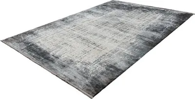 Produktbild von Pierre Cardin Elysée Lalee- Vintage - Super weich - Glänzend - Acryl Viskose - Teppich - Hotel Chic - Design Teppich schön - moderner Designer Teppich - 120x170- Grau Silber