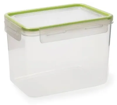 Rechteckige Aufbewahrungsbox, luftdicht, 1,05 l, transparent