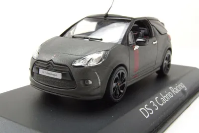Produktbild von Norev 019486 Citroen DS 3 Cabrio Racing 2015 grau metallic 1:43