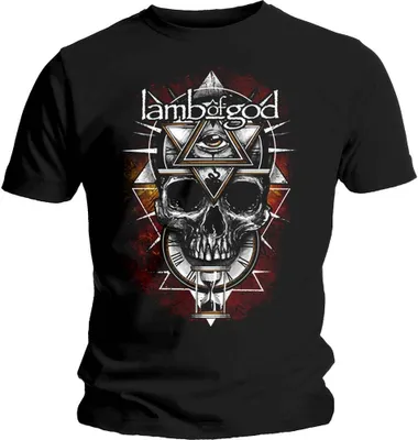Produktbild von Lamb Of God All Seeing Red Black 2XL T-Shirt