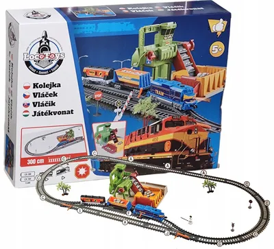 Produktbild von Dromader Loco Toys Zugset 300cm mit Steinbruch