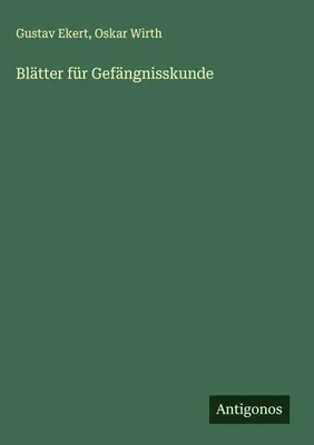 Produktbild von Blätter für Gefängnisskunde