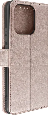 Produktbild von Avizar, Kunstleder-Klappetui mit Standfunktion für Xiaomi Redmi 12C, Rosa