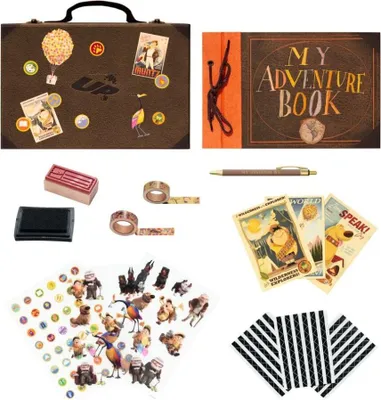 Produktbild von Disney Pixar UP Mein Abenteuer Buch Scrapbook Aktentasche Set