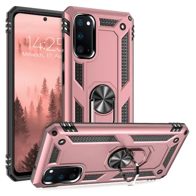 Produktbild von Armor Outdoor Handyhülle für Samsung Galaxy S20 Handy Panzer Case Cover Schutzhülle Farbe: Rosegold