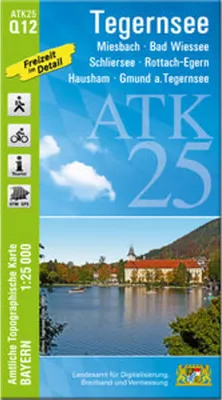 Obrázok produktu pre Jazero Tegernsee 1:25 000