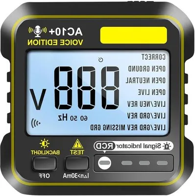 Immagine prodotto di Tester di tensione con display LCD e retroilluminazione 230 V UE