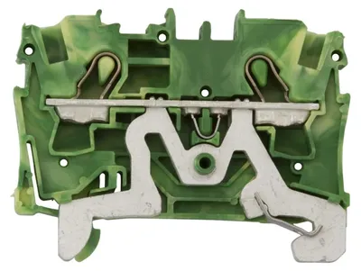 Productafbeelding van WAGO 2004-1207, klem voor beschermingsgeleider, 2-polig, 4 mm²