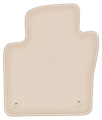 Immagine prodotto di Tappetino conducente in velluto PREMIUM beige compatibile con Volkswagen Beetle (2012-2019, cabriolet, coupé) – con fissaggi – su misura