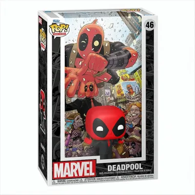 Produktbild von Marvel - Deadpool in Black Suit 46 - Funko Pop! Comic Covers