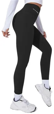 Produktbild von Solidchoice – Nahtlose Leggings mit hoher Taille und Tasche für Damen