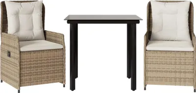 Zdjęcie produktu dla VidaXL 3262889, Kremowy, Biały, Żywica, Stal, 800 mm, 740 mm