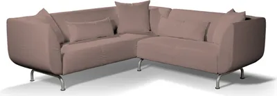 Produktbild von Dekoria Bezug für Strömstad 3+2-Sitzer Sofa, altrosa, Bezug für Stromstad 3+2-sitzer