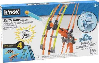 Produktbild von K'nex Baukasten Battle Bow - Konstruktionsspielzeug Blaster 165 Teile
