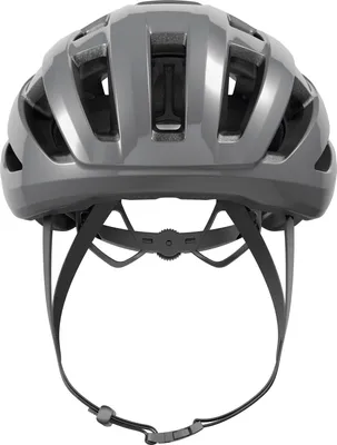 Produktbild von ABUS Rennradhelm PowerDome ACE - mit ABUS Race Cap - leichter Fahrradhelm mit cleverem Belüftungssystem - Italy - für Damen und Herren - Grau, Größe S (51-55 cm)