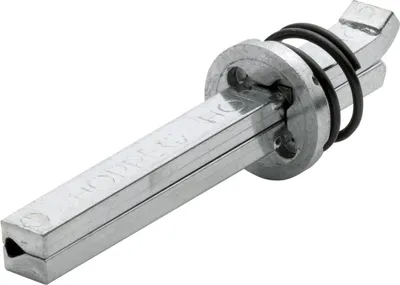 Produktbild von Hoppe Wechselstift F / Ei Länge 100mm Vierkant 10mm Eisen verzinkt - 6661250
