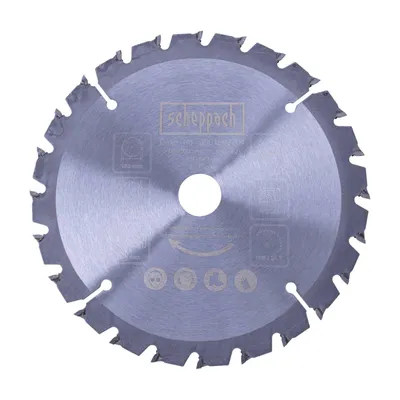 Produktbild von Scheppach Multi Sägeblatt HW Ø160 x 20 x 2,4 mm 24Z Handkreissäge Tauchsäge PL55