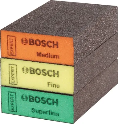 Obrázok produktu pre Bosch 2 608 901 174, Brúsny blok, Viacfarebný, Drevo, odstraňovanie farby, 69 mm, 98 mm