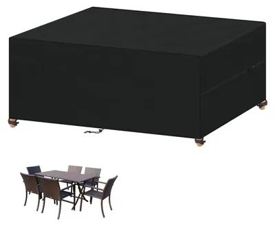 Obrázek produktu pro Voděodolný ochranný obal na zahradní nábytek, rozměry 150 x 90 x 75 cm, vyrobený z tkaniny Oxford 420D