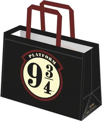 Produktbild von Harry Potter - Tragetasche, Bahnsteig 9 3/4 PM11147 (Einheitsgröße) (Schwarz)