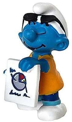 Produktbild von schleich Schlümpfe Marketing Schlumpf, 3 Jahr(e), Blau, Orange, Weiß, 1 Stück(e)