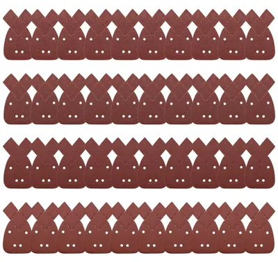 Produktbild von 40 Schleifpapier-Sets für Exzenterschleifer – Sortiert nach Körnung – Geeignet für Handschleifer – Verschiedene Körnungen: 40/60/80/120 – Perfekt für...