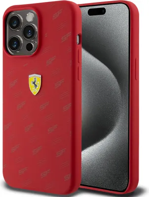Produktbild von Ferrari iPhone 15 Plus Back cover case - Over SF - Red