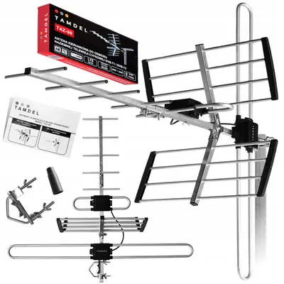 Produktbild von Fantec Außenantenne DVB-T2 Richtantenne 4K LTE Stark