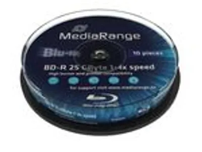 Produktbild von MEDIARANGE MR499 - 25 GB - BD-R - Tortoiseshell - 10 Stück(e)