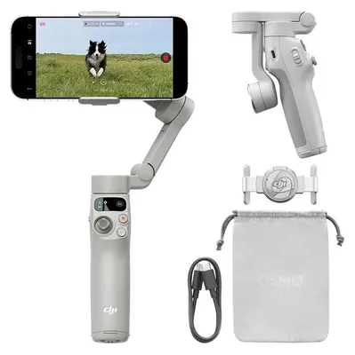 Obrázok produktu pre DJI CP.OS.00000406.01, Stabilizátor pre kameru smartfónu, Biela, 0,3 kg, 6,7 cm, 8,4 cm, -99 - 210°