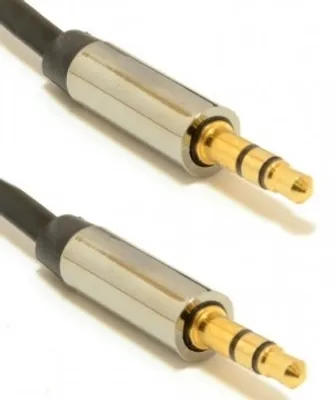 Produktbild von Gembird CCAP-444-6, 3.5mm, Männlich, 3.5mm, Männlich, 1,8 m, Schwarz