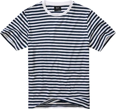 Produktbild von Brandit Jersey Stripe Kurzarm-t-shirt Blau L Mann Blau L