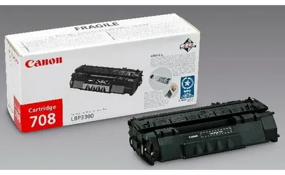 Produktbild von Canon 708, 2500 Seiten, Schwarz, 1 Stück(e)