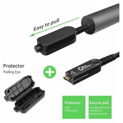 Image de Microconnect HDM191950V2.0DOP Câble HDMI 50 m HDMI type A (standard) HDMI type D (micro) Noir (HDM191950V2.0DOP)