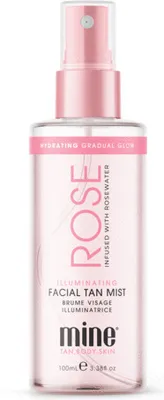 Zdjęcie produktu dla MineTan Rose Water Face Tan 100 ml - Samoopalacz do twarzy