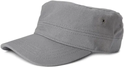 Produktbild von styleBREAKER Uni Military Cap aus Baumwoll-Canvas | Army Cap mit gebogenem Schirm | verstellbare Schirmmütze für Damen und Herren