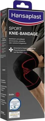 Zdjęcie produktu dla Hansaplast Sport orteza kolana rozmiar M, 1 szt. Bandaż
