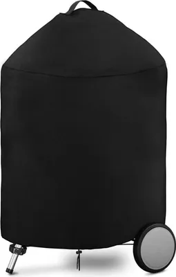 Zdjęcie produktu dla Pokrowiec na grill Dokon 420D Oxford Ø71x68cm, odporny na zimę, wiatroszczelny, anty-UV