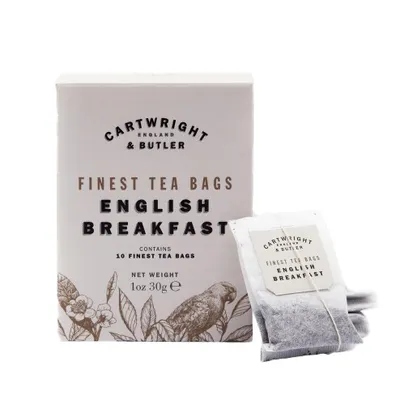 Obrázek produktu pro Cartwright & Butler Černý čaj English Breakfast, 10x3g