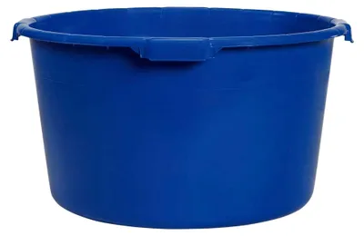 Produktbild von Mörtelkübel 90 L blau ohne umlaufenden Rahmen